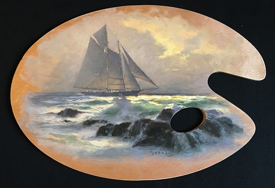 Painted "Art Palette" by Don Demers (1 of 1)