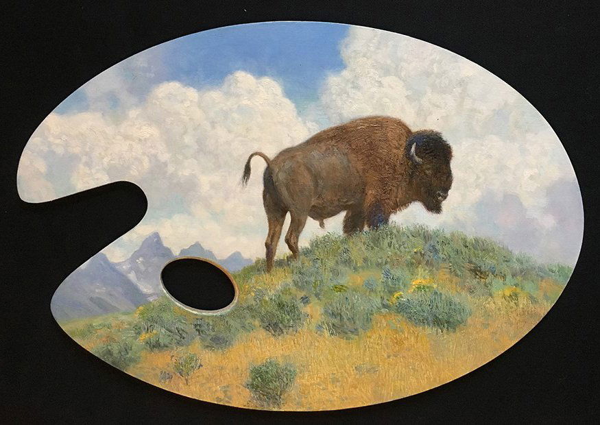 Painted "Art Palette" by Doug Allen (1 of 1)