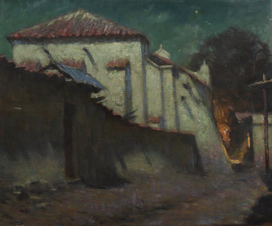 Salmagundi: Robert Tolman (1886 - ?): This Salmagundi work of art is titled, "Chichicastenango, Guatemala" (Salmagundi Club Collection). Signed, lower left. Oil on Canvas. Image Size: 18" x 22.25" Unframed. Robert Tolman was Salmagundi me