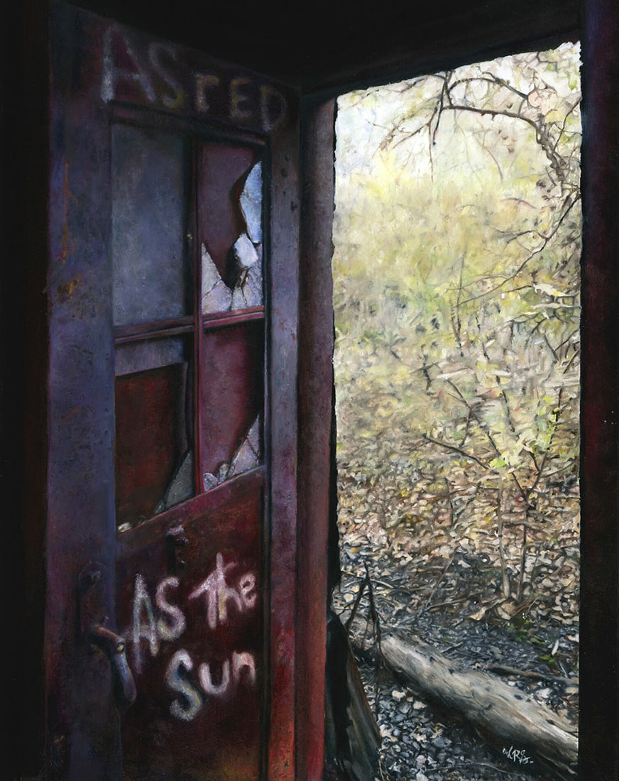 Victoria Steel : As Red As The Sun: This Salmagundi work of art is titled, "As Red As The Sun". Oil. 10 x 8 (size) 13.25 x 11.25 (framed). Victoria Steel is a dedicated contemporary realist painter and Dean of ÀNI Art Academies America