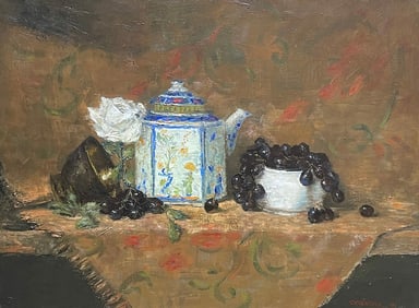 Steven Cosentino : Still Life with White Rose