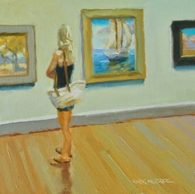 Kirk McBride : Gallery Girl IV