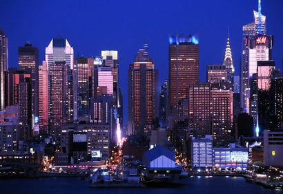 Jane Sklar : NYC Dusk, 1/1