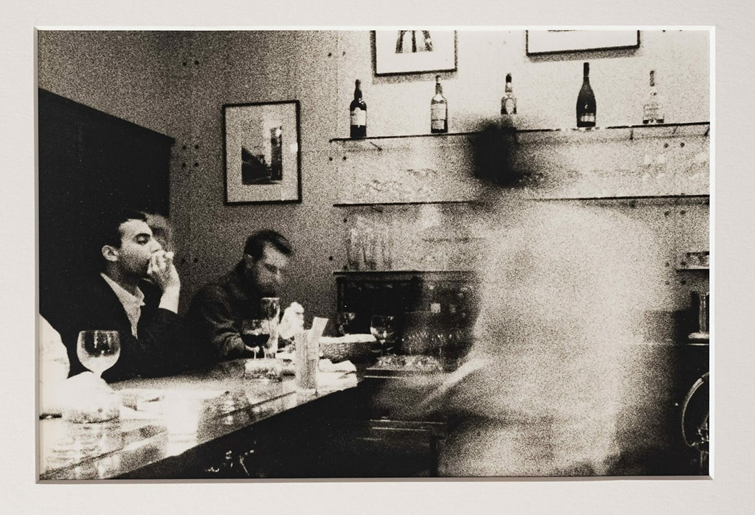 Joel Moskowitz : Evening At The Bar (#1 of 3): This Salmagundi work of art is titled, "Evening At The Bar (#1 of 3)" (Salmagundi Club Collection). Photography. 5 x 6 (size) 8 x 10 (framed). Joel considers his most successful photographs are ones t