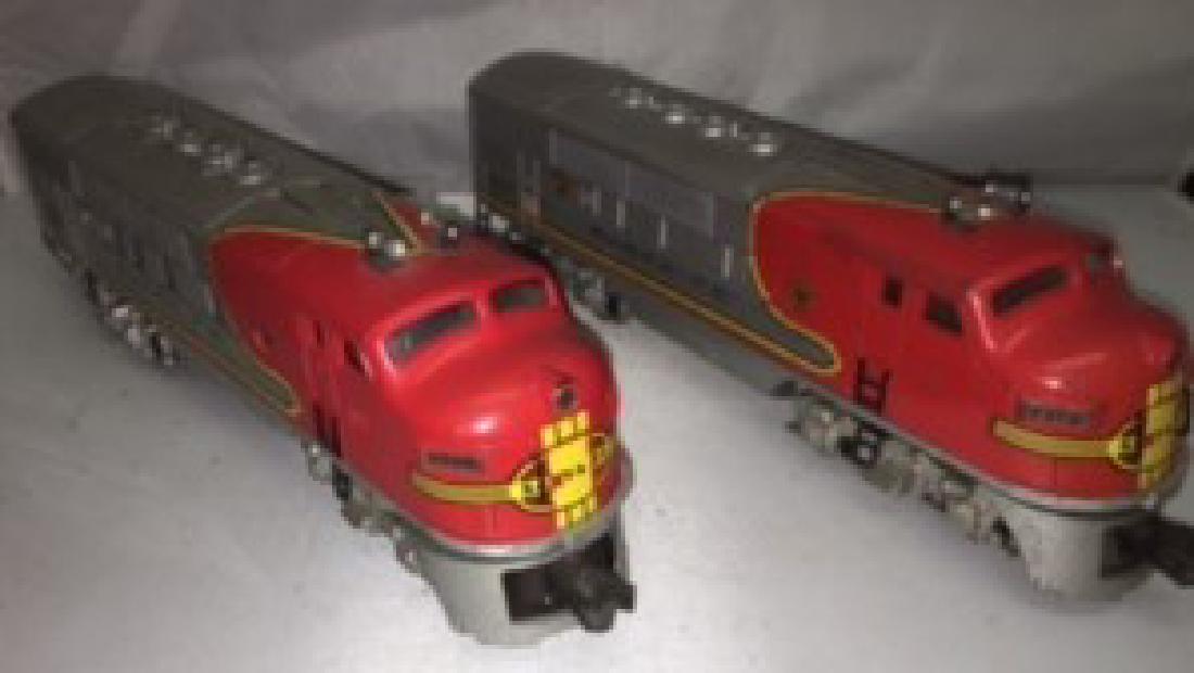 lionel Postwar 2343 Santa Fe O Gauge F3 AA Diesel (1 of 6)