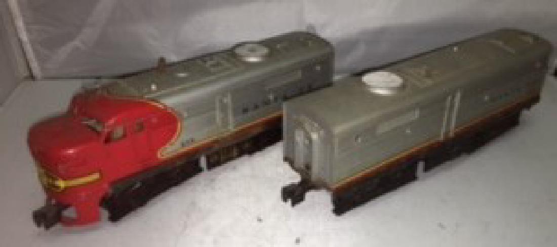 Lionel Postwar 218 Santa Fe O Gauge FA AB Diesel Engine (1 of 3)
