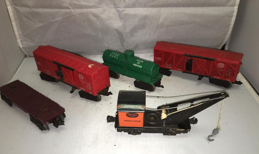 Marx Postwar O Gauge Freight Car Assortment (1 of 4)