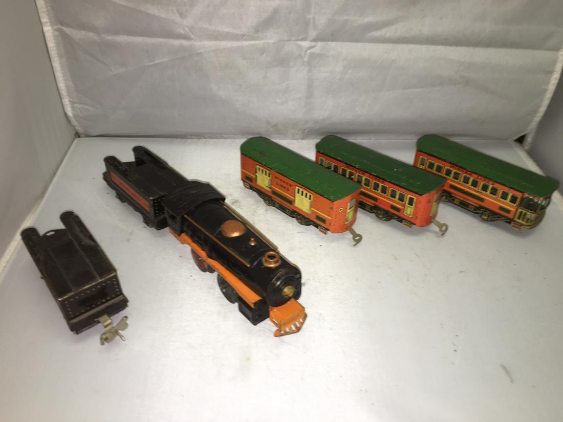 Winner Lines Prewar O Gauge Steam Passenger Train (1 of 4)