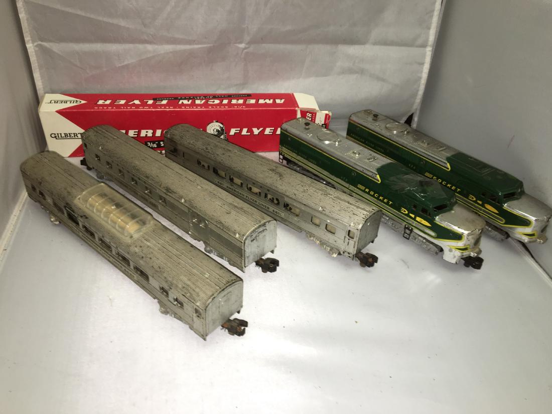 American Flyer Postwar S Gauge Rocket Passenger Train (1 of 11)