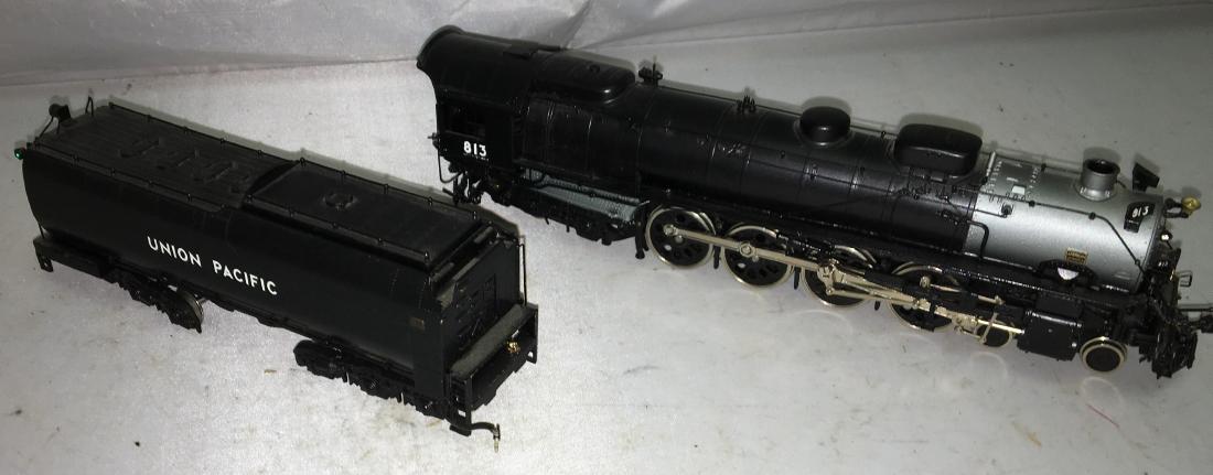 PFM UP Brass HO Scale Northern Steam Engine and Tender (1 of 5)