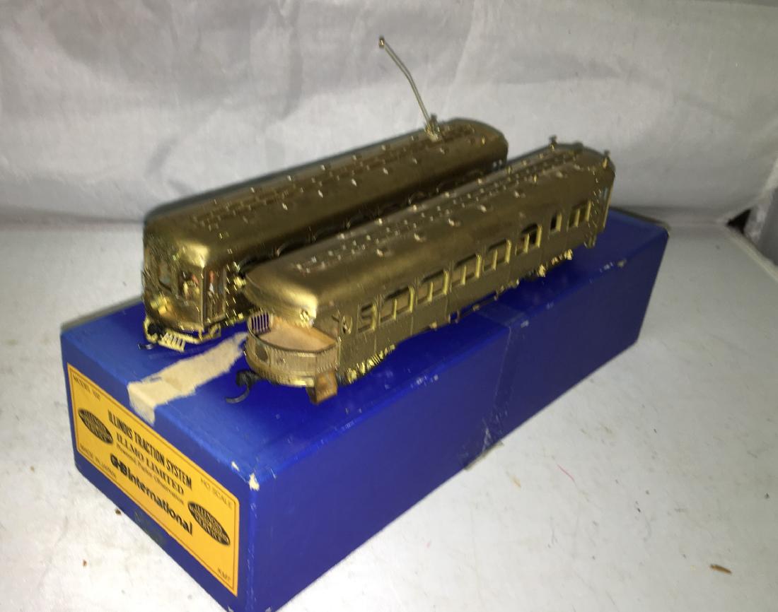 KMT Illinois Traction HO Scale Brass Rail Cars (1 of 8)