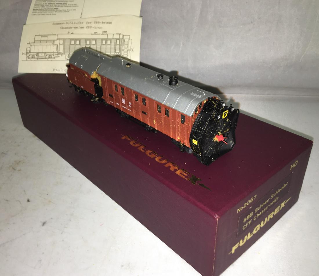Fulgerex Brass SBB HO Scale Rail Car Set (1 of 6)