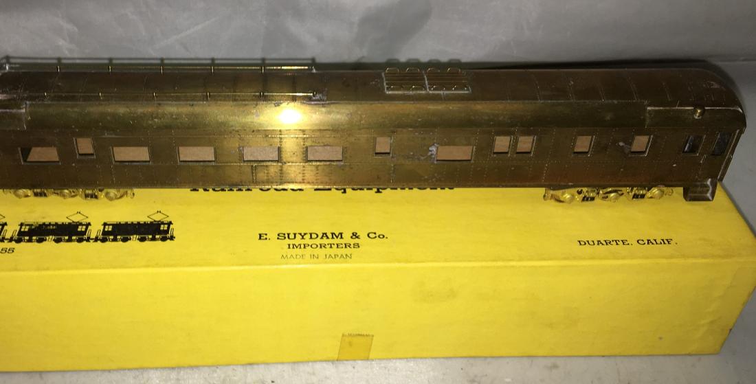 Suydam Brass Santa Fe HO scale Lounge Dorm Car (1 of 2)