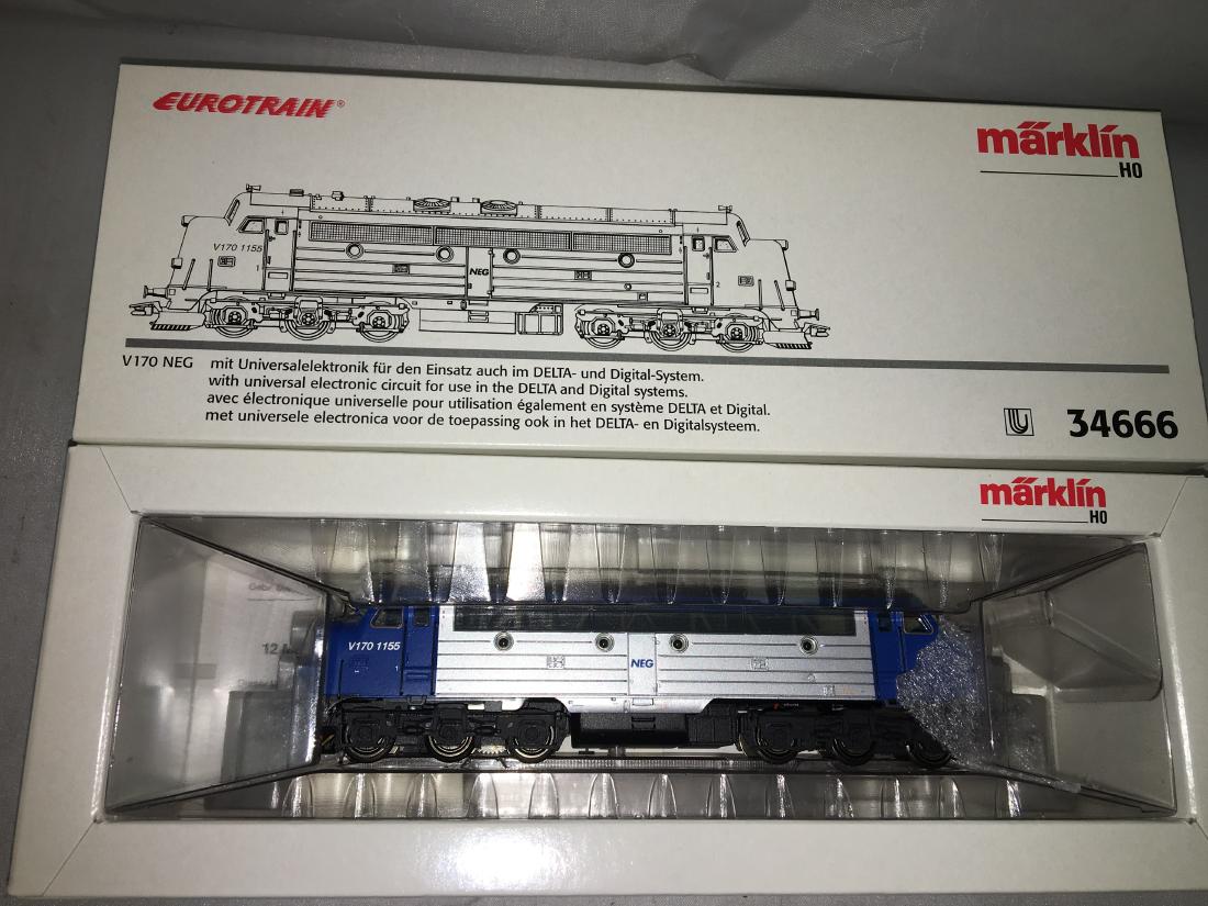 Marklin 34666 V170 NEC HO Scale Eurotrain Diesel Engine (1 of 10)