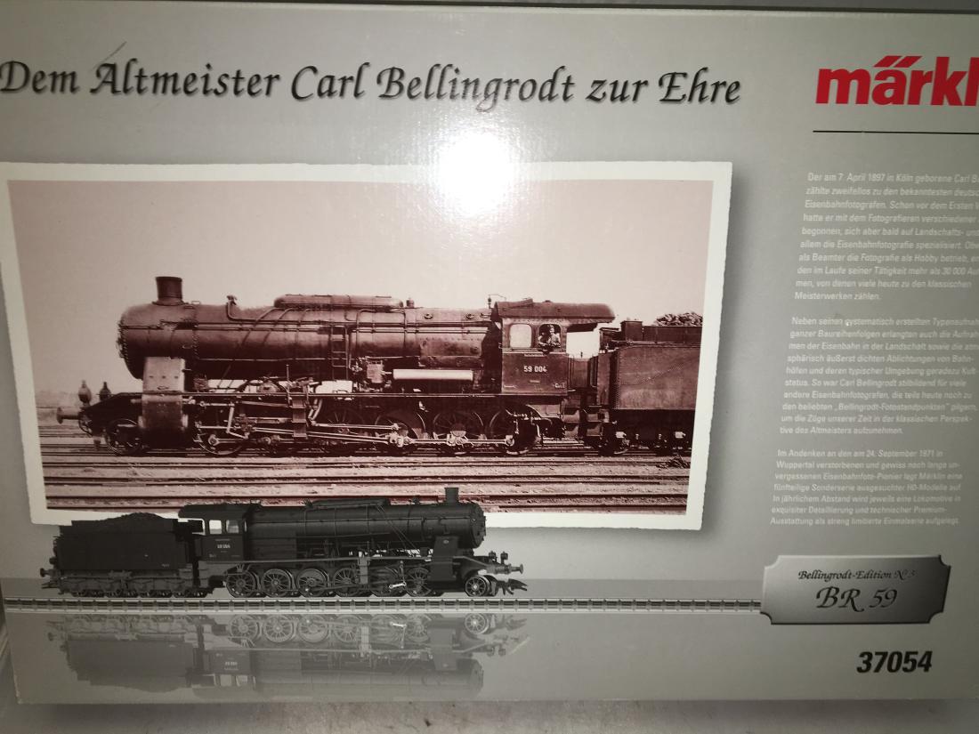 Marklin 37054 DRG HO Gauge BR 59 Steam Engine and (1 of 12)
