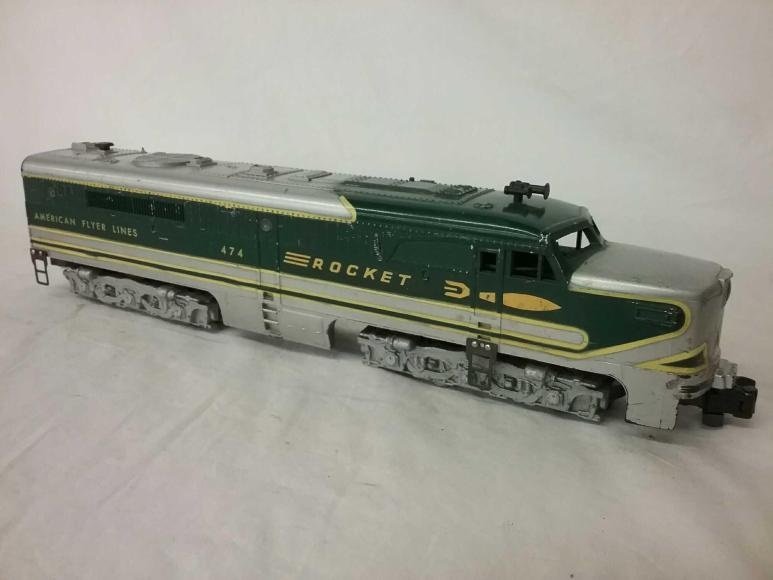 American Flyer Rocket S Gauge PA AA Diesel Engine Set (1 of 6)