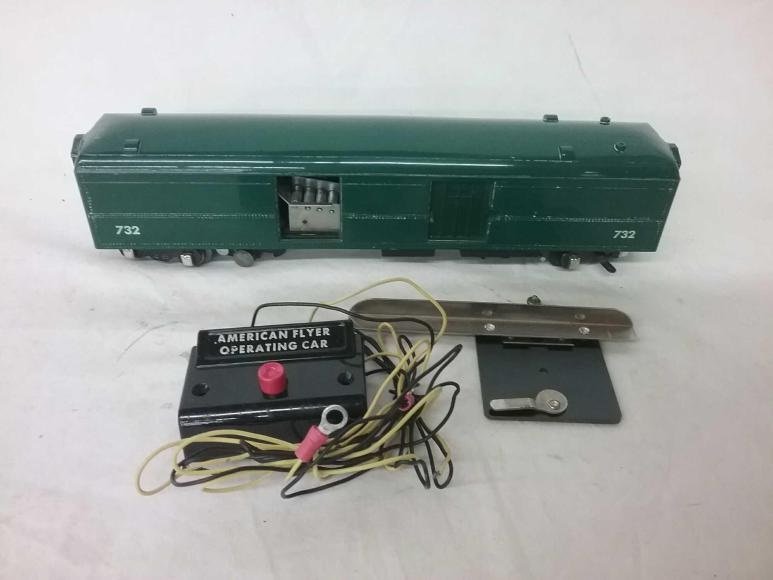 American Flyer S Gauge Operating Baggage Cars (1 of 6)