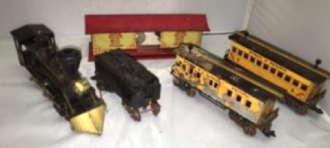 Marx Postwar O Gauge Old Time Steam Passenger Set (1 of 3)