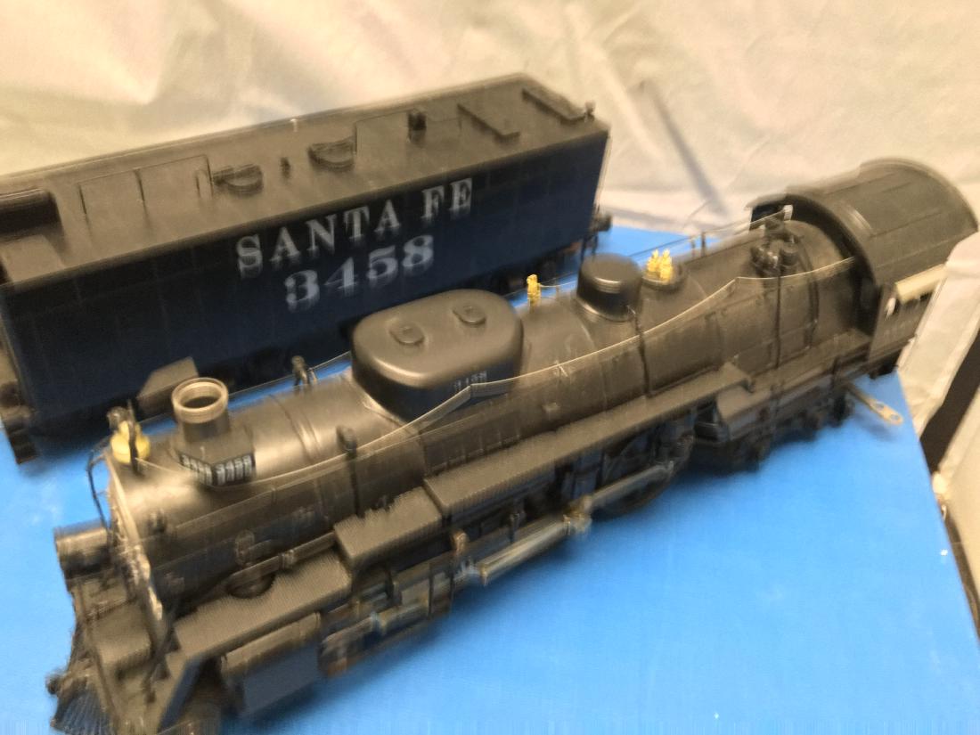 Pecos River Brass SF O Gauge Hudson Steam Engine and (1 of 8)