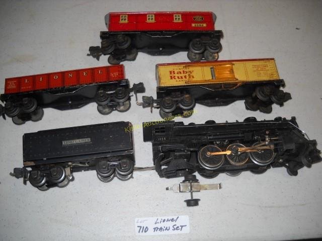 Lionel Prewar 1666 O gauge Steam Freight Train (1 of 10)