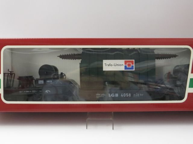 LGB  4058 Trafo-Union G Scale Transformer Car (1 of 4)
