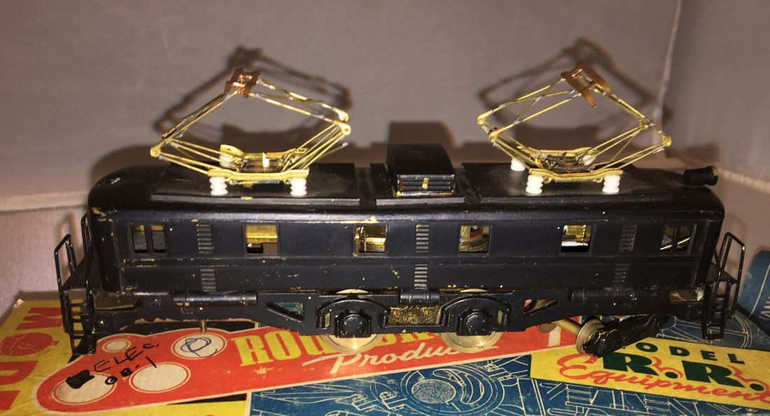 Kawai Brass PRR HO Scale O1B Electric Locomotive (1 of 5)