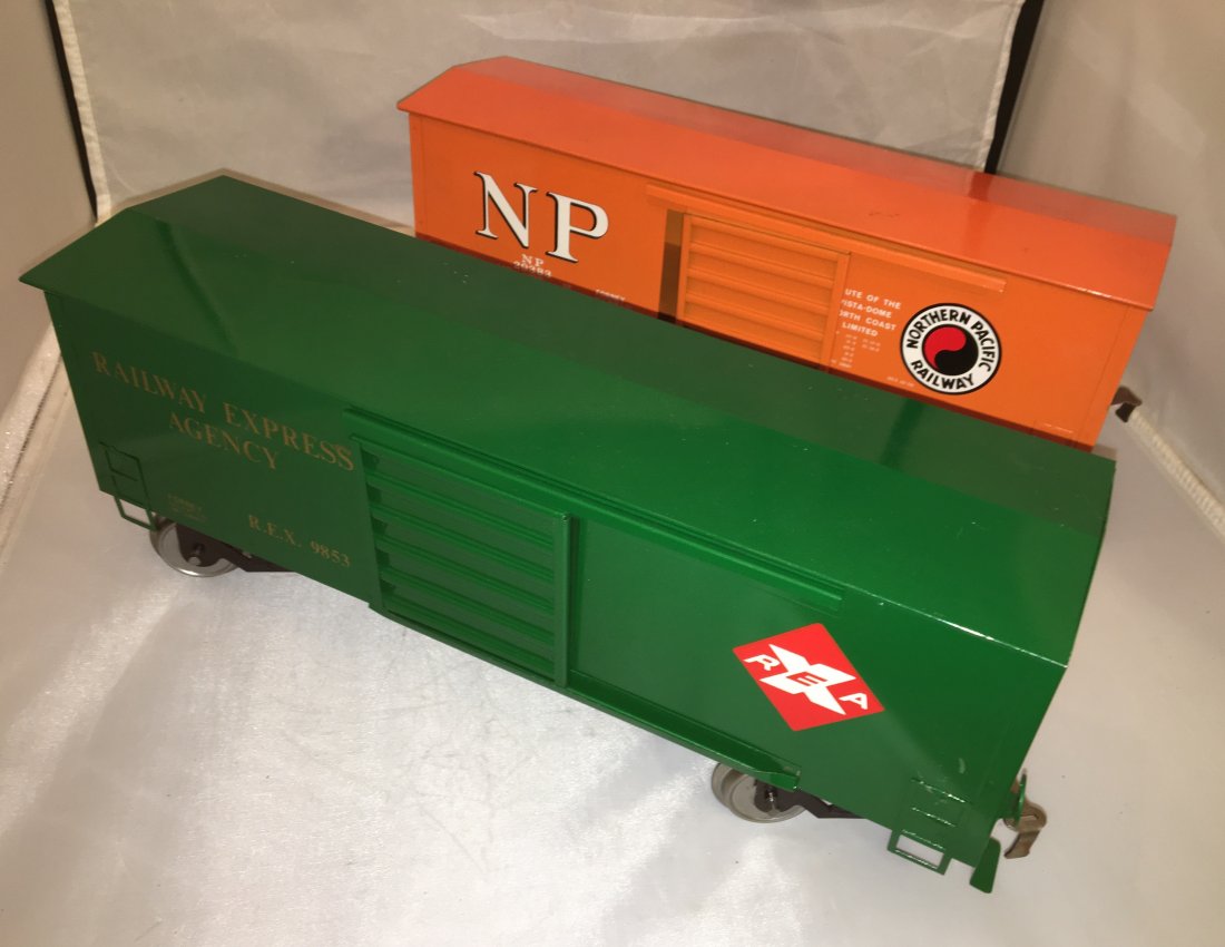 Forney Standard Gauge Box Cars (1 of 3)