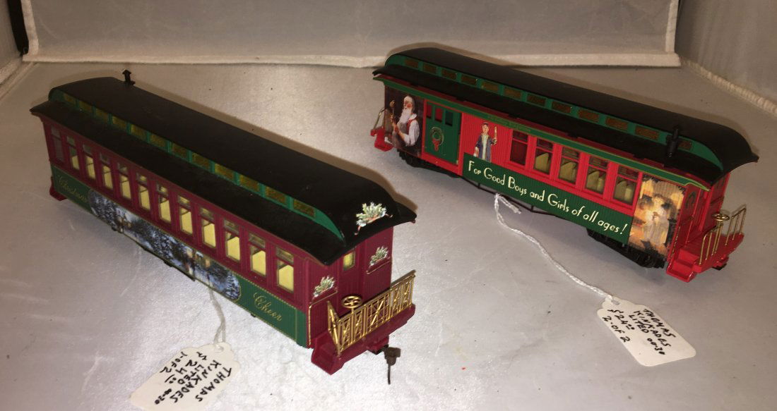 Thomas Kinkade On30 Christmas Passenger Cars (1 of 3)
