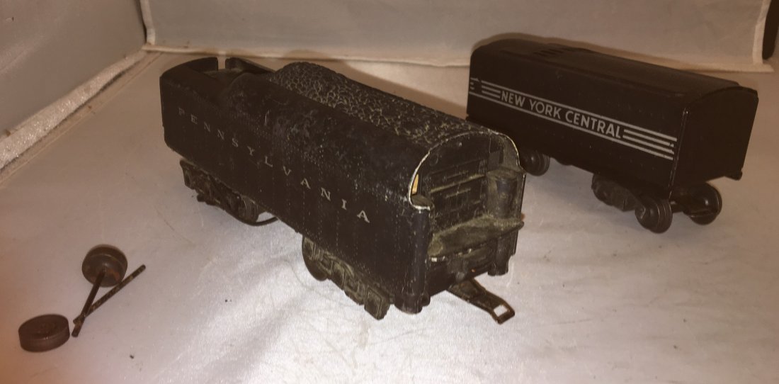 Two Lionel Postwar O Gauge Whistling Tenders (1 of 3)