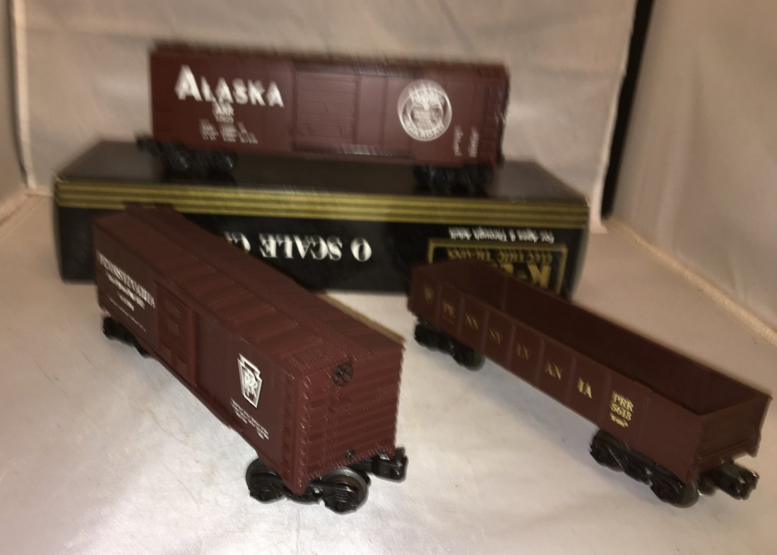 Three K-Line O Gauge Freight Cars (1 of 4)
