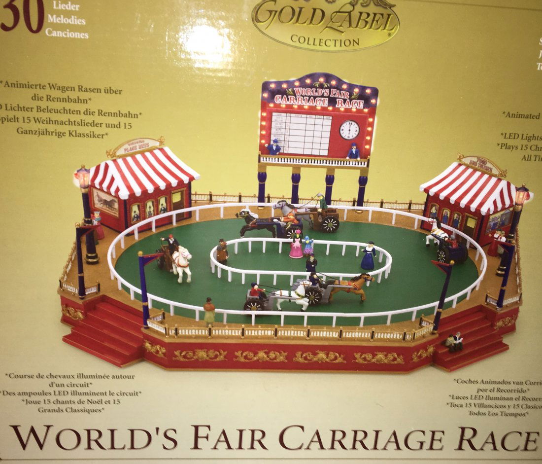 Gold Label Worlds Fair O Gauge Carriage Race (1 of 3)