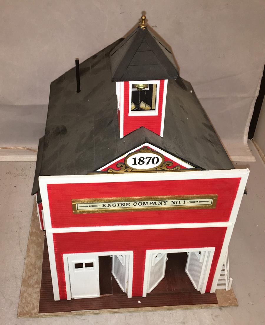 Chapman Creations O Gauge Fire house (1 of 6)