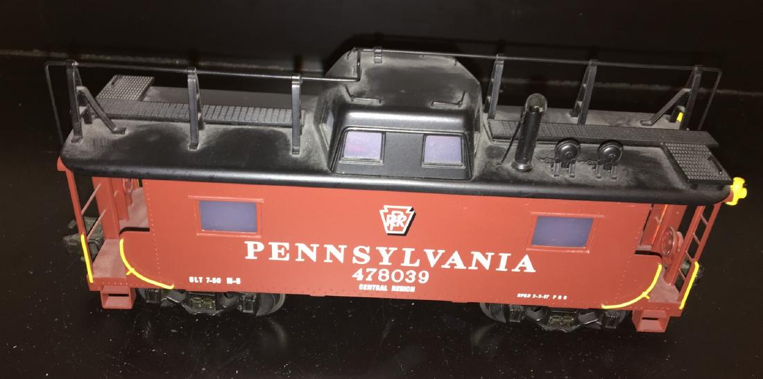 Lionel PRR O Gauge Brass Caboose (1 of 5)