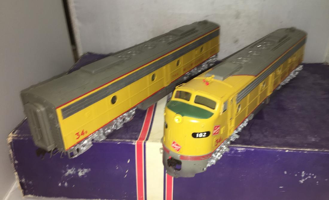 NJ Custom Brass MR O Scale E8 AB Diesel Engine Set (1 of 4)