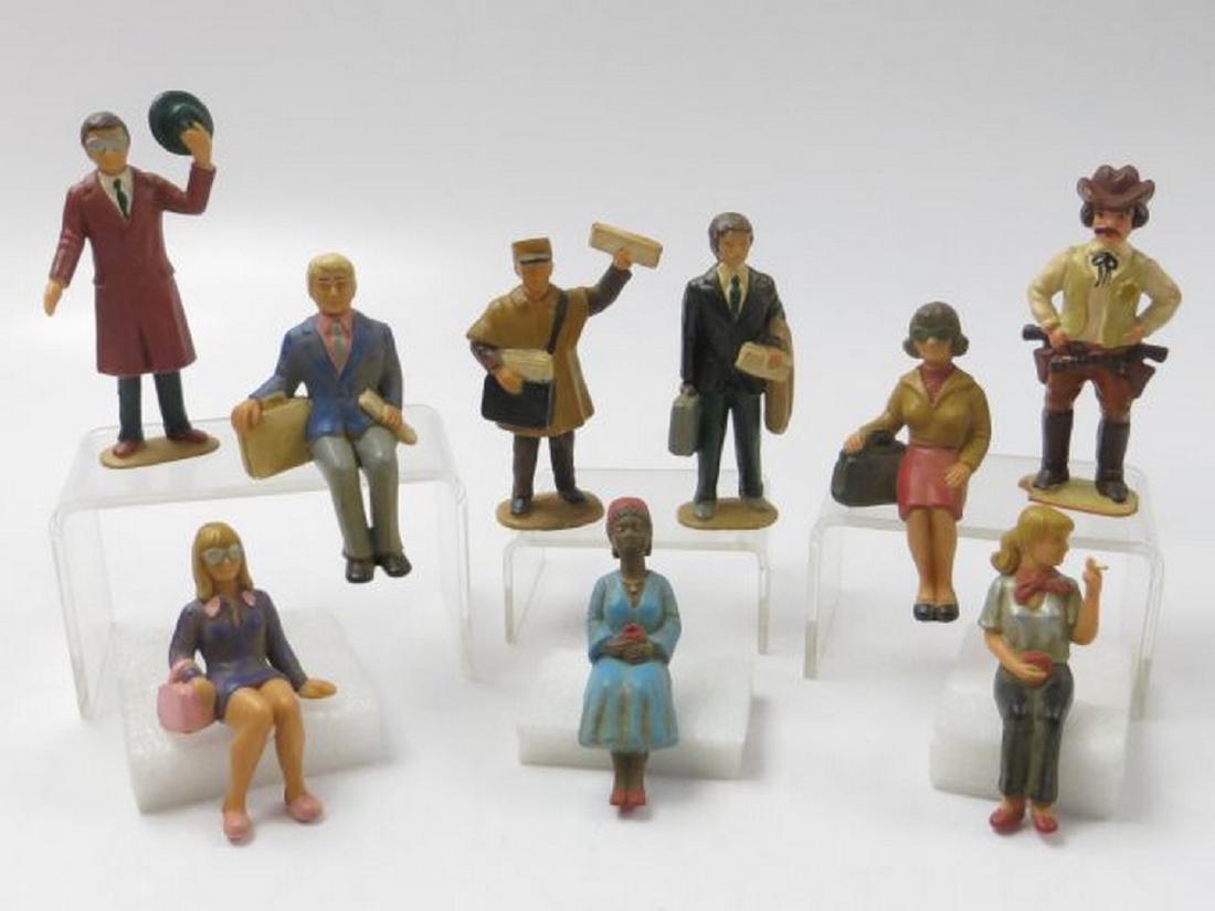 LGB G Scale People: Nine (2) LGB G scale people.