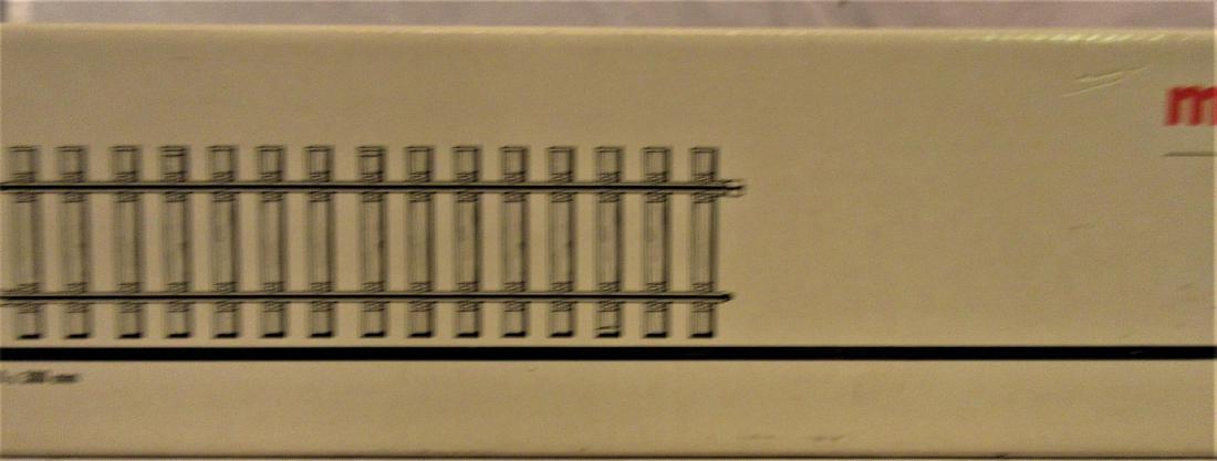 Marklin 5903 Gauge 1 Tracks: A box of ten (1) Marklin 5903 straight tracks in the original box. Excellent condition.