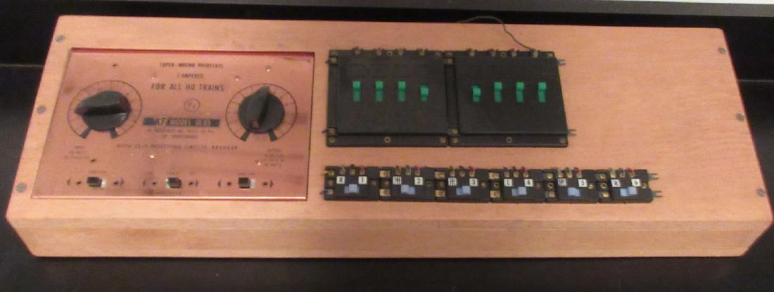 HO Scale Train Control Panel (1 of 4)