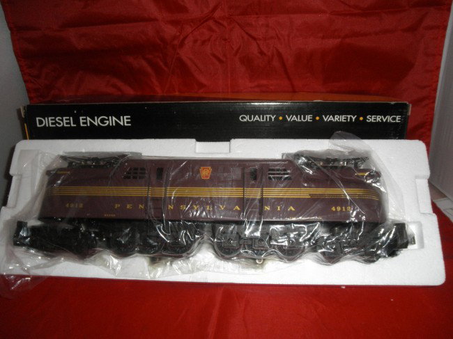K-LINE PRR O GAUGE GG-1 ELECTRIC LOCOMOTIVE OB: K-Line Pennsylvania O gauge GG-1 electric locomotive in the original box