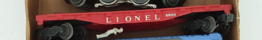 Lionel 6800 O Gauge Flat Car (1 of 1)