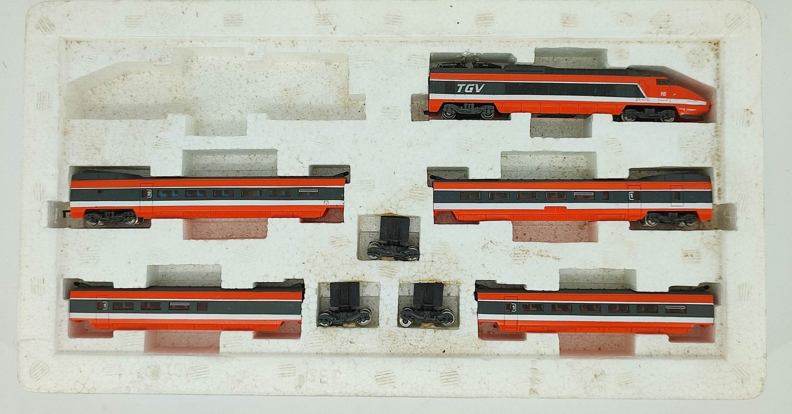 Bachmann TGV HO Scale Passenger Train (1 of 1)