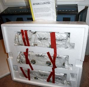 MTH 20-80002A SANTA FE O GAUGE F3 ABA DIESEL SET OB: MTH Premier DAP Santa Fe #20-80002A O gauge clear cab F-3 ABA diesel engine set: metal wheels, knuckle couplers, 2 powered A units (untested), nonpowered B unit, lighted, ProtoSound, other very nice f