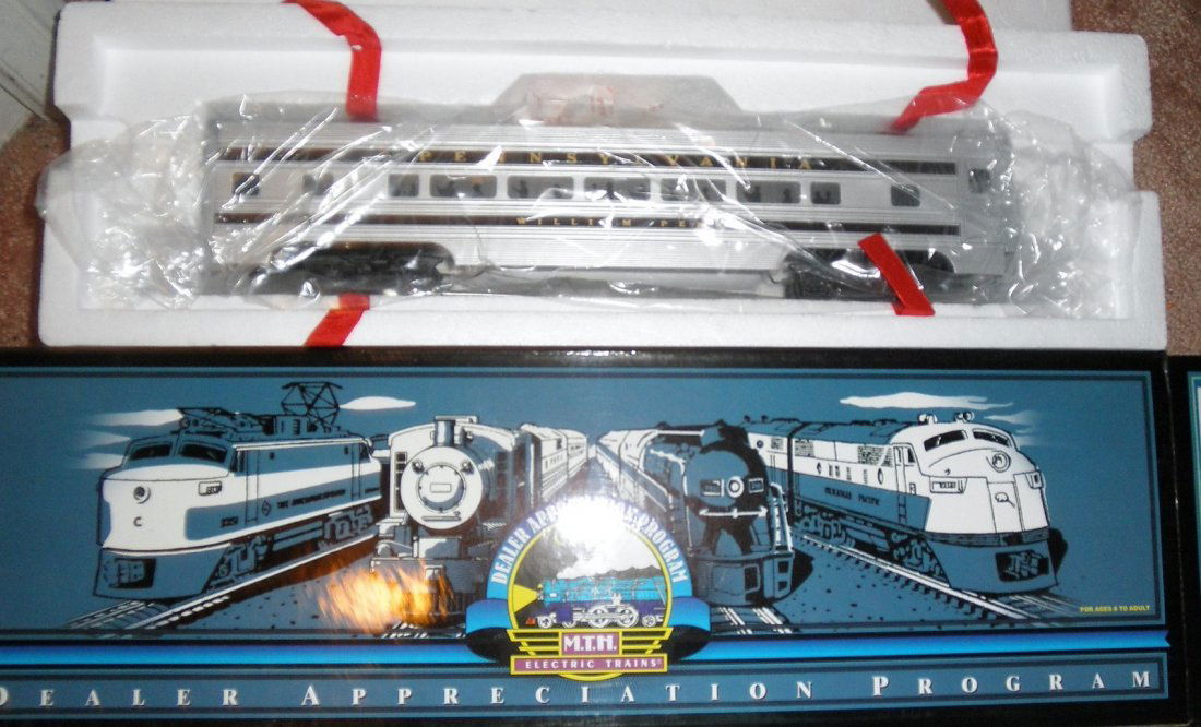 MTH 2080002EB PRR O GAUGE PASSENGER CAR OB Jan 18, 2014 Railroad