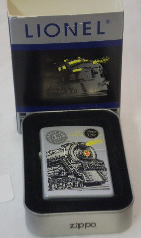 Zippo Collectors Lighter : Zippo salute to Lionel Trains collectors lighter