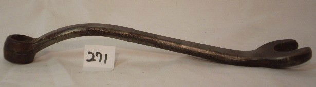 Ford Model-A wrench: Made by Ford to be used on Model-A, has the old Ford logo on tool