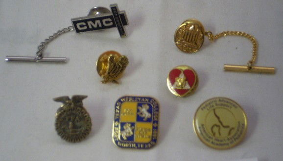 7 Tie-Tacs & Lapel Pins