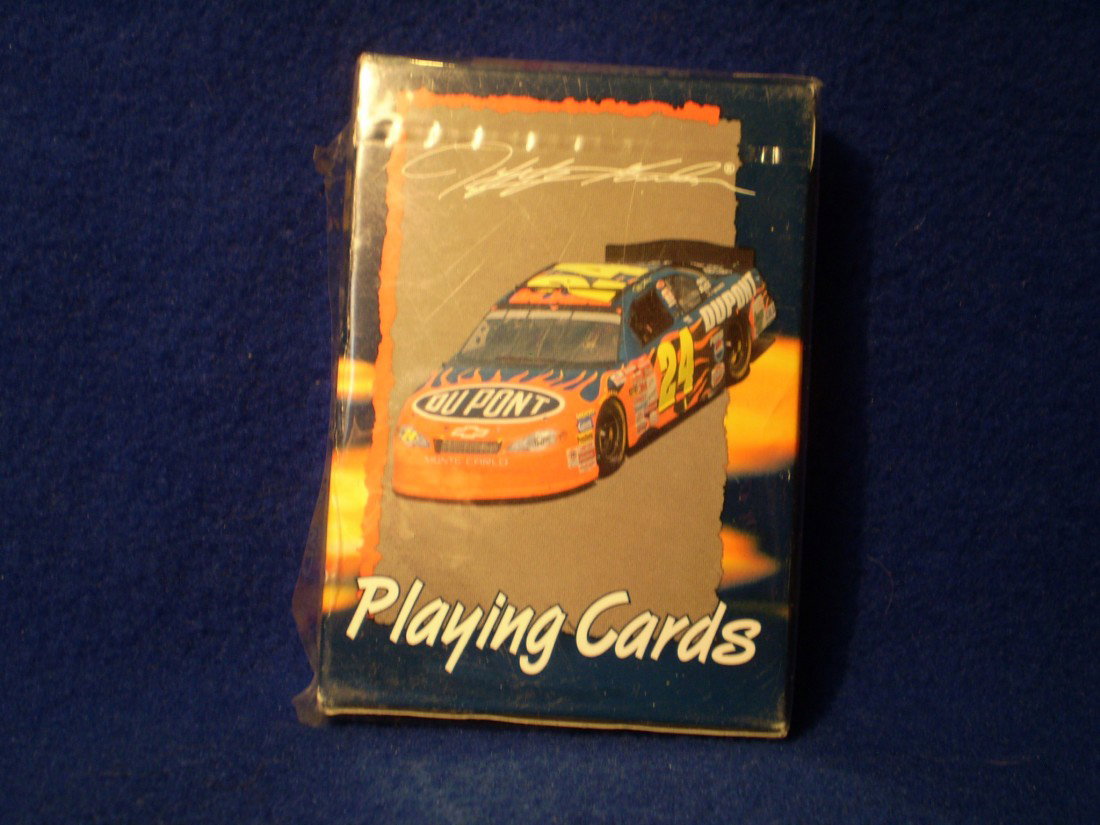 Deck of #24 NASCAR Playing Cards: #24 Jeff Gordan Playing Cards