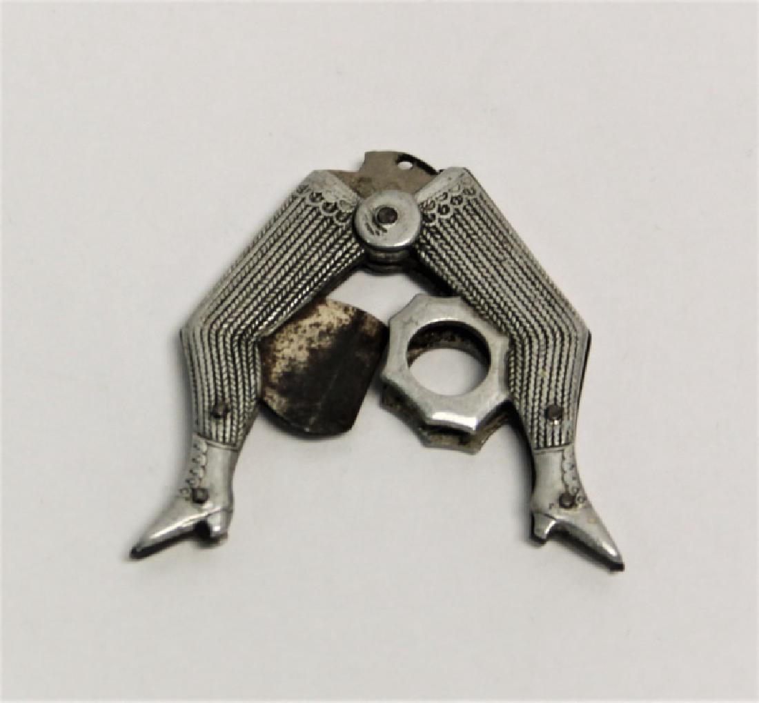 Victorian Risque Novelty Ladies Legs Cigar Cutter (1 of 6)