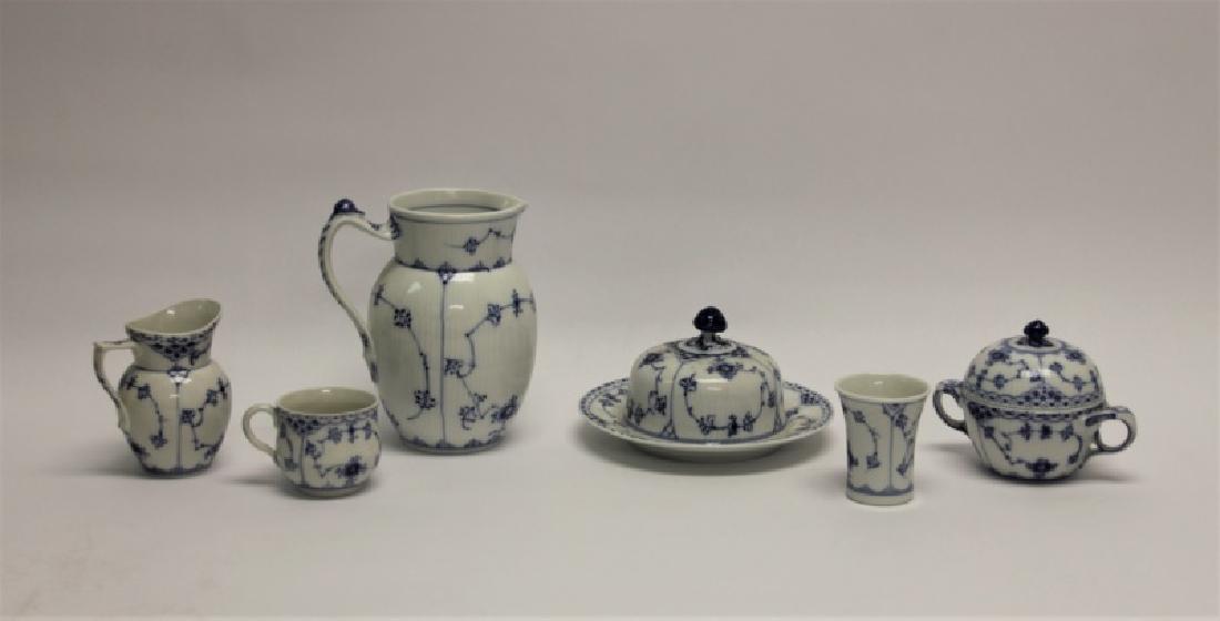 (6) Pcs Royal Copenhagen "Blue Fluted Lace" China (1 of 7)