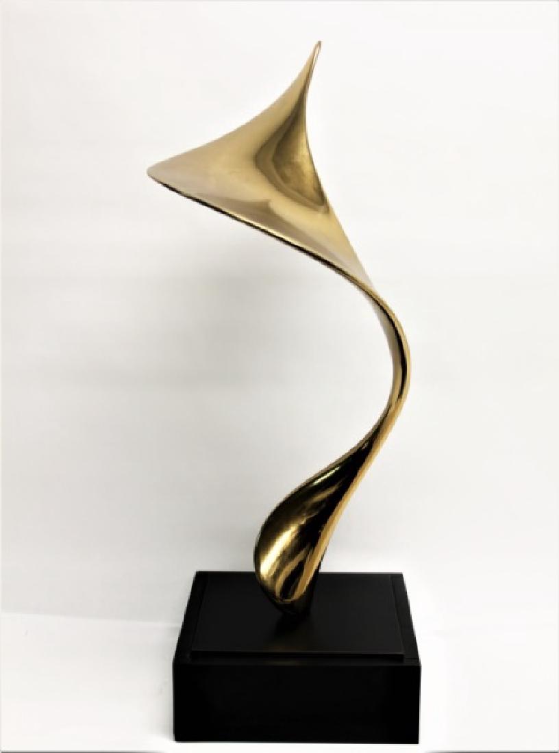 Lou Pearson (American) Abstract Brass Sculpture (1 of 6)