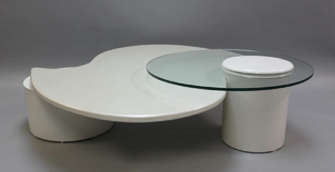 Rougier (Canada) Amoeba Form Coffee Table (1 of 8)
